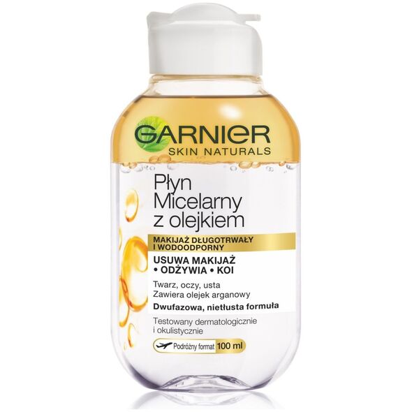 Garnier Skin Naturals Płyn micelarny z olejkiem dwufazowy 100ml