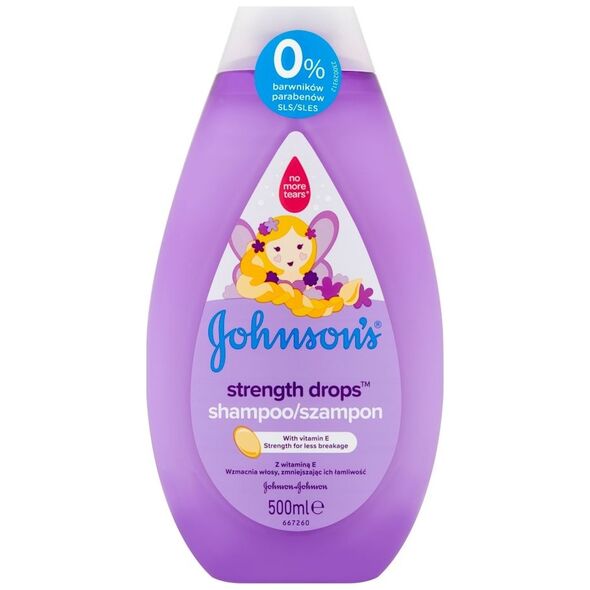 Johnsons JOHNSON'S BABY_Strength Drops Shampoo szampon dla dzieci z witaminą E 500ml