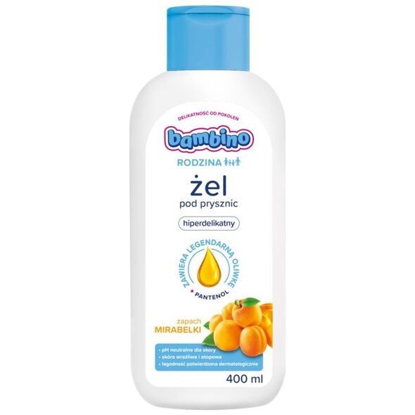 Bambino Żel pod prysznic Rodzina Mirabelka 400ml