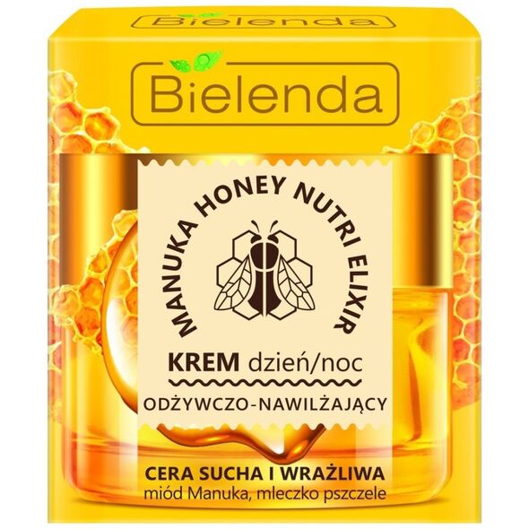 Bielenda Krem do twarzy Manuka Honey Nutri Elixir odżywczo-nawilżający 50ml