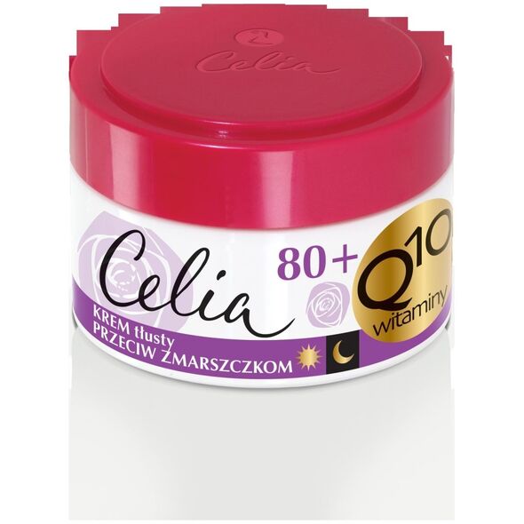 Celia Krem do twarzy Q10 Witaminy 80+ przeciwzmarszczkowy 50ml