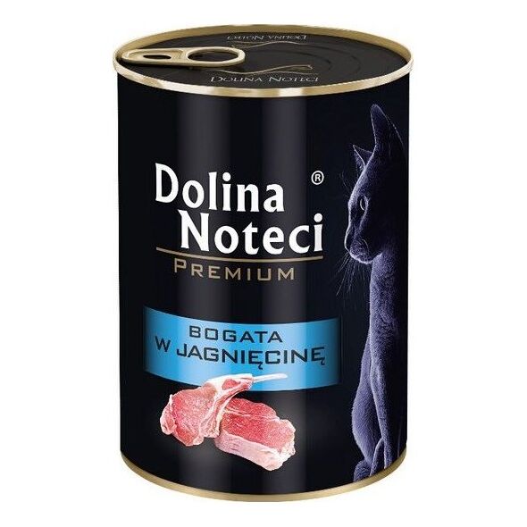 Dolina Noteci Premium Kot Bogata w jagnięcinę puszka 400g