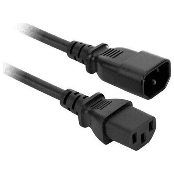 Kabel zasilający Akyga 5.0m C13/C14 (AK-PC-11A)