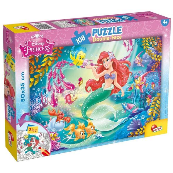 Lisciani Puzzle dwustronne: Syrenka (27488)