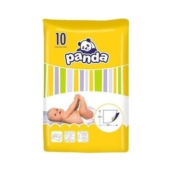 Bella PANDA BASIC-PODKŁADY DO PRZEWIJANIA 10 SZT. 60X60 cm (000145)