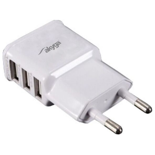 Ładowarka Akyga AK-CH-05 3x USB-A 3.1 A (ORG002612)