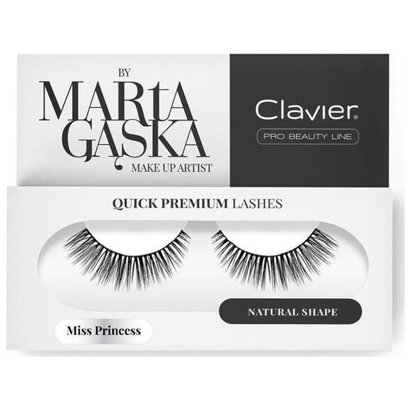 Clavier CLAVIER_Quick Premium Lashes rzęsy na pasku Miss Princess 823