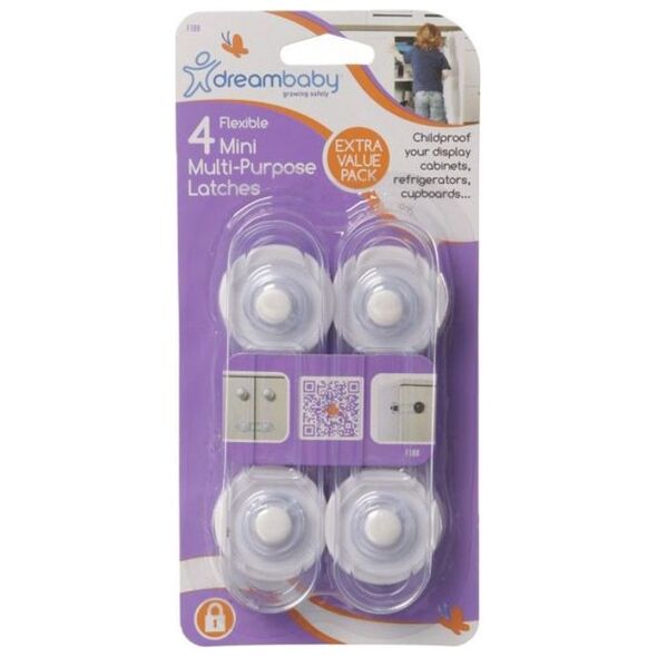 Dreambaby Małe wielof. przyssawki zabezp. 4szt. (DRE000050)
