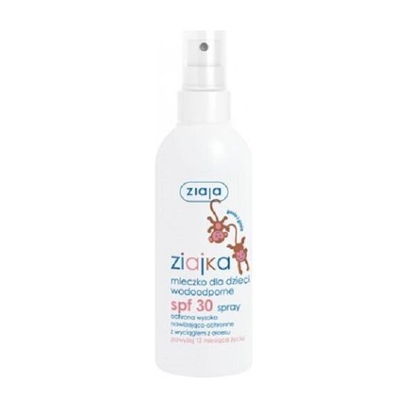 Ziaja Ziajka mleczko dla dzieci wodoodporne SPF30 (5901887040569)