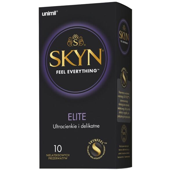 UNIMIL UNIMIL_Skyn Elite nielateksowe prezerwatywy 10sztuk