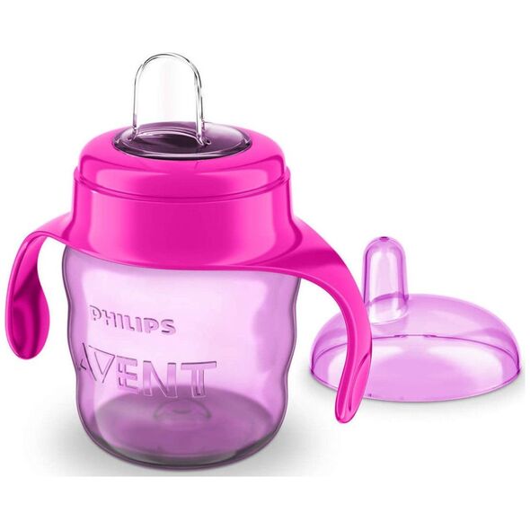 Avent Kubek niekapek Premium 200ml różowy (SCF551/03)