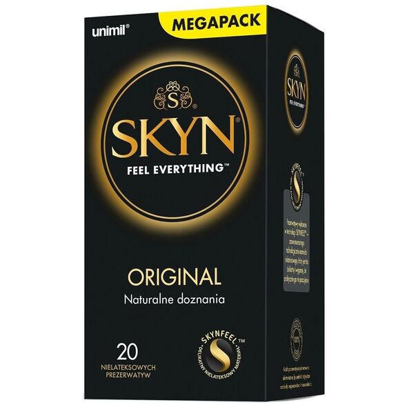 UNIMIL Prezerwatywy Skyn Feel Everything Original 20 szt.