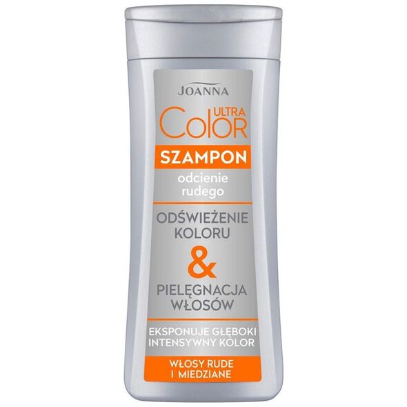 Joanna Ultra Color Shampoo szampon do włosów rudych i miedzianych 200ml