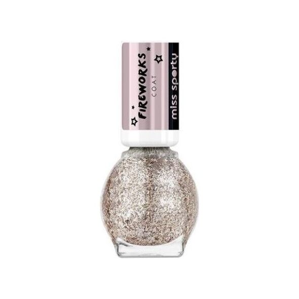 Miss Sporty Lakier z płatkami złota Fireworks 3 The Glitters 7ml