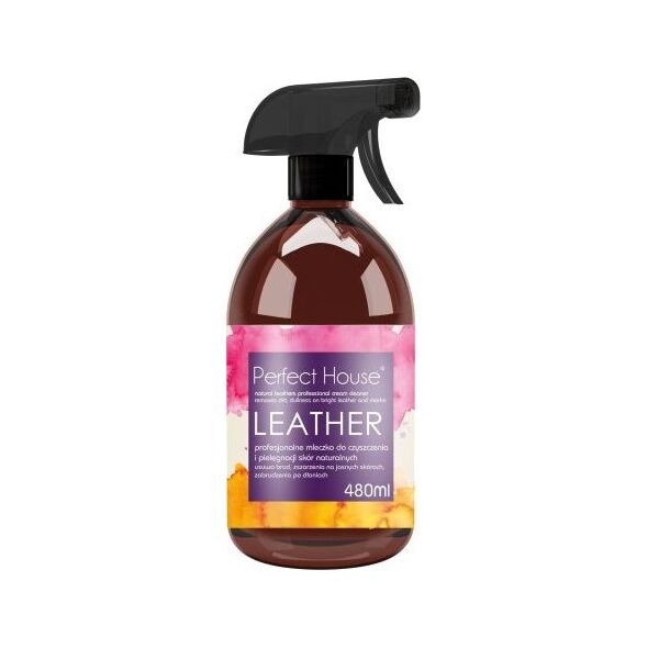 Perfect House PERFECT HOUSE_Leather profesjonalne mleczko do czyszczenia skór naturalnych i syntetycznych 480ml