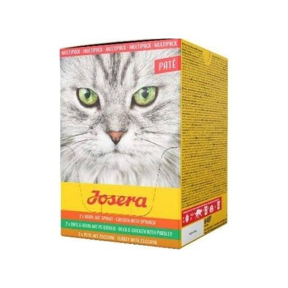 Josera Multipack Pate Kurczak kaczka indyk 6x85g