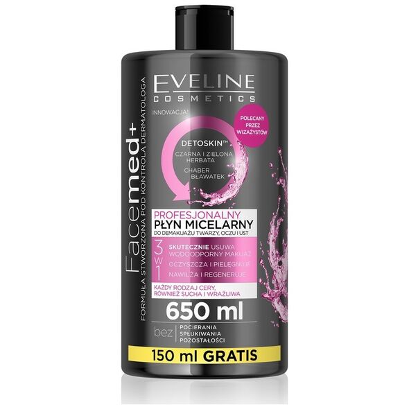 Eveline Facemed Płyn micelalrny 650ml