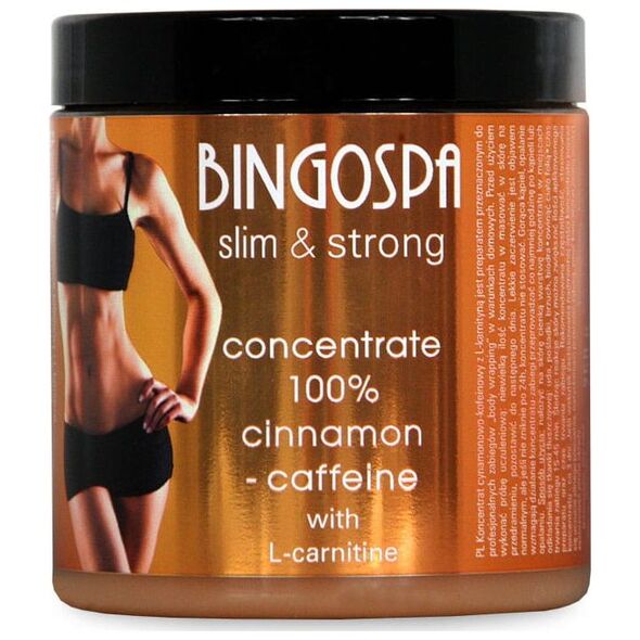 BingoSpa Koncentrat 100% cynamonowo-kofeinowy z L-karnityną BingoSpa slim strong