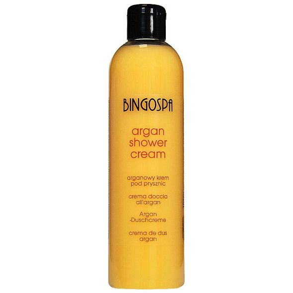 BingoSpa Krem pod prysznic Arganowy z brzoskwinią 300ml