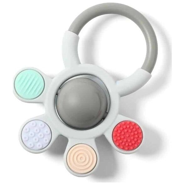 BabyOno Ortho Gryzak z Grzechotką 0m+ BabyOno