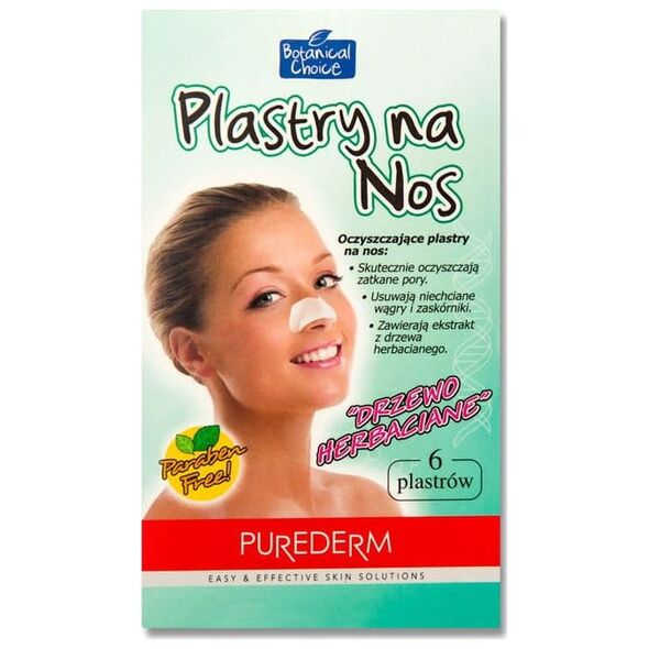 Purederm Koreańskie Plastry Na Nos Tea Tree