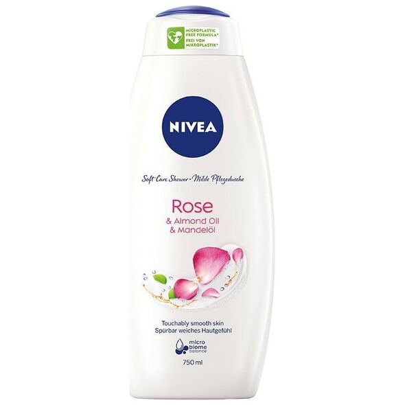 Nivea Nivea Soft Care Shower Żel pod prysznic Rose 750ml