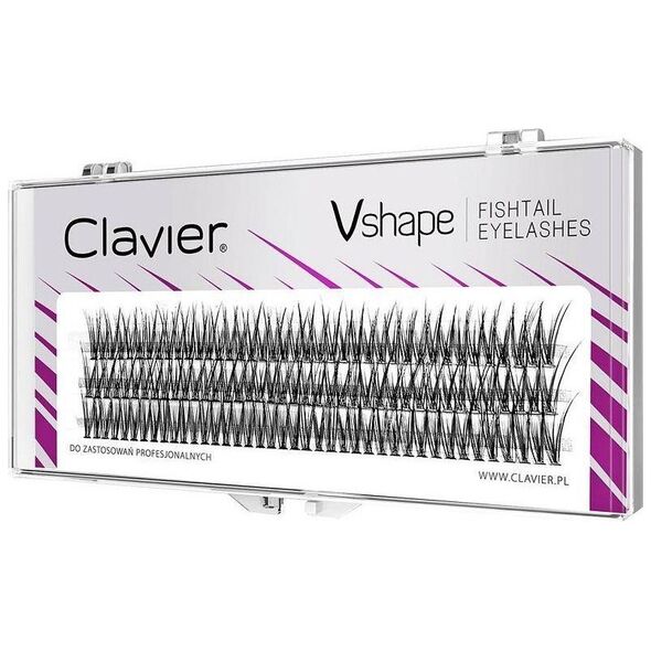 Clavier CLAVIER_Vshape kępki rzęs 14mm