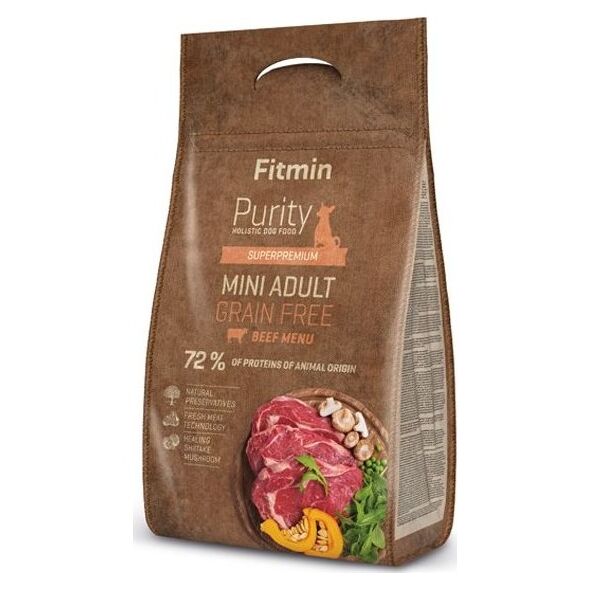 Fitmin  Purity dog GF Adult Mini Beef 0,8 kg