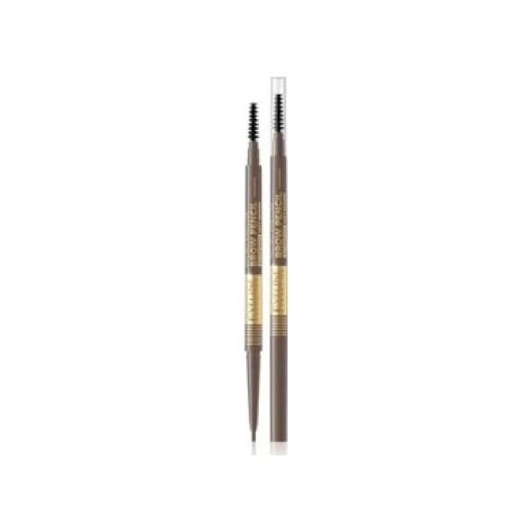 Eveline Micro Precise kredka do brwi 02 Soft Brown