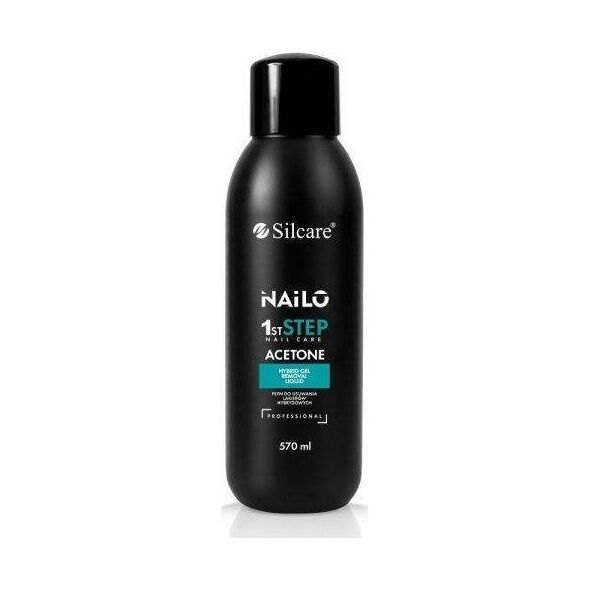 Silcare SILCARE_Nailo Aceton aceton do usuwania hybrydy 570ml