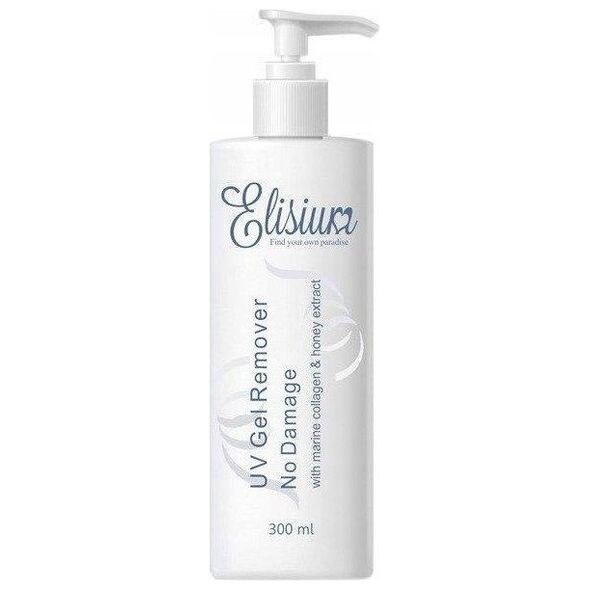 Elisium ELISIUM_UV Gel Remover No Damage płyn do usuwania lakieru hybrydowego 300ml