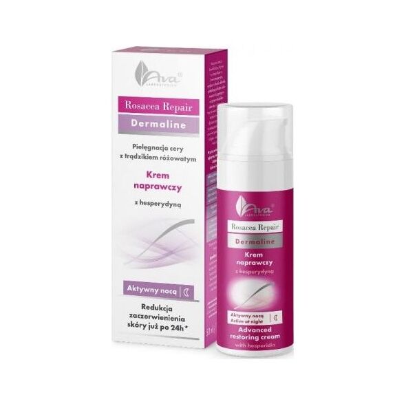 Ava Rosacea Repair - krem na noc cera naczyniowa i trądzik różowaty 50 ml