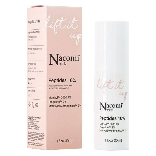 Nacomi Next Level Peptides 10% serum z peptydami