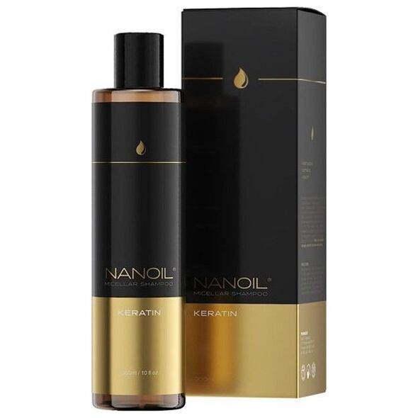 Nanoil Keratin Micellar Shampoo micelarny szampon z keratyną 300ml