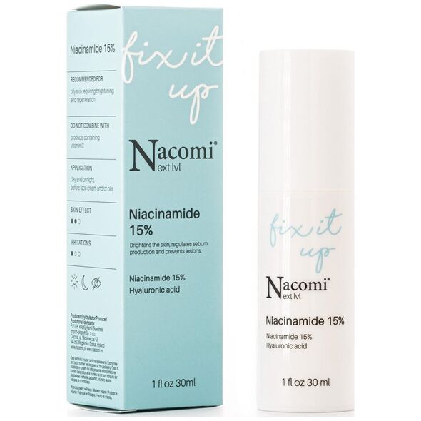 Nacomi Next Level Niacinamide 15% serum z niacynamidem 30ml