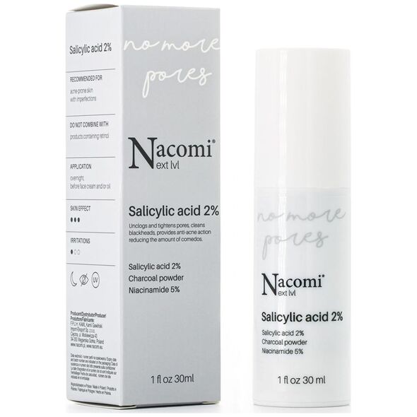 Nacomi Next Level Salicylic Acid 2% serum z kwasem salicylowym 30ml