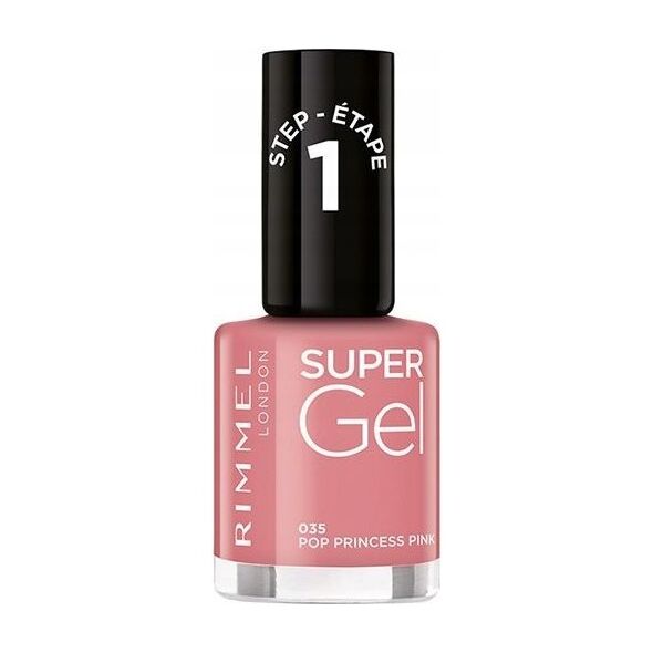 Rimmel  RIMMEL_Super Gel lakier do paznokci 035 Pop Princess Pink 12ml