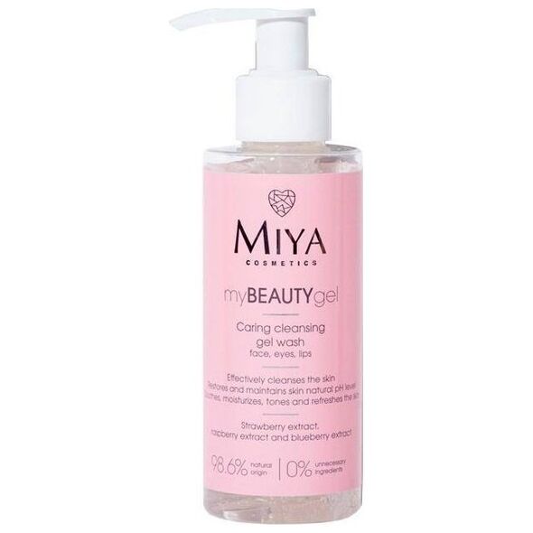 Miya My Beauty Gel pielęgnujący żel do mycia i oczyszczania twarzy 140ml