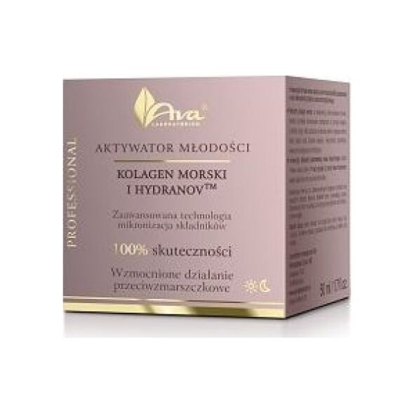 Ava Aktywator Młodości Krem Przeciwzmarszczkowy Kolagen Morski I Hydranov 50ml