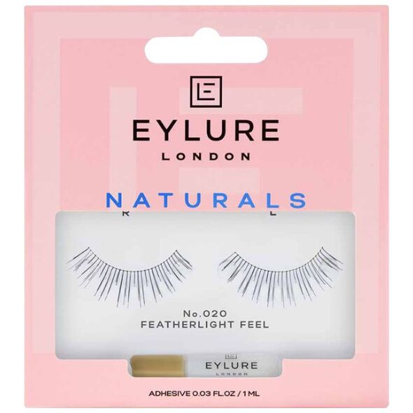 Eylure EYLURE rzęsy z klejem NATURALS No. 020 Featherlight Feel
