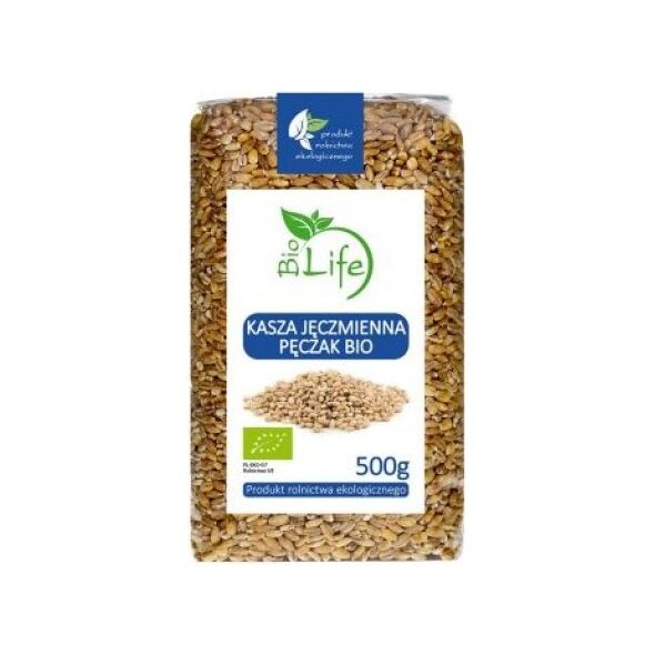 BioLife Kasza jęczmienna pęczak BIO 500 g