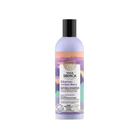 Eurobio Lab Szampon do włosów z jagodami syberyjskiego jałowca 270 ml