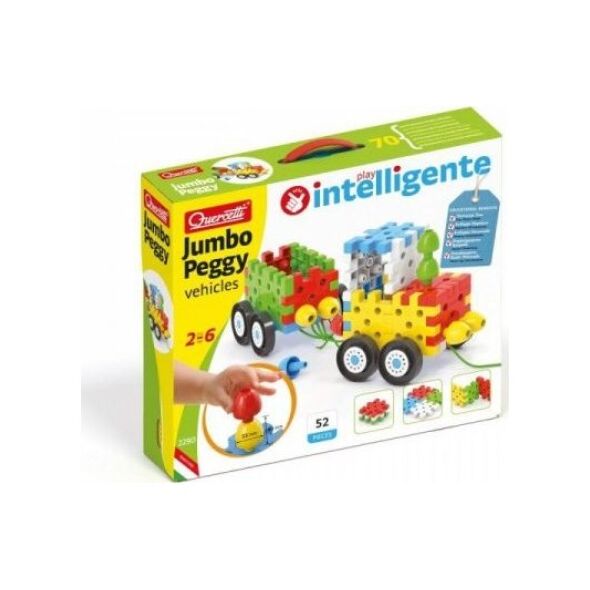 Quercetti Jumbo Peggy Vehicles