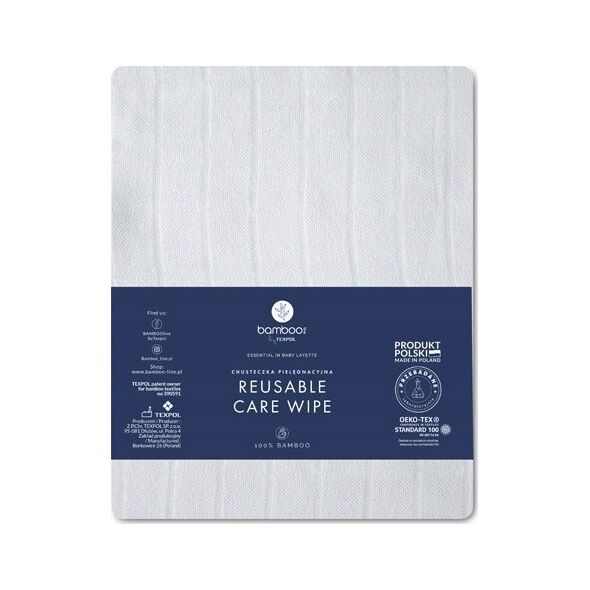 Texpol PIELUSZKA BAMB.30X30 CLASSIC BIAŁY 170G GAT1