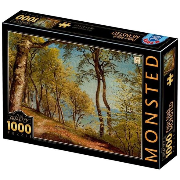 D-Toys Puzzle 1000 Peder Mork Monsted, Brzozy na wybrzeżu