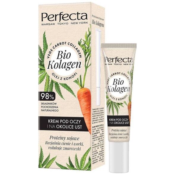 Perfecta Bio Kolagen krem pod oczy i na okolice ust 15ml