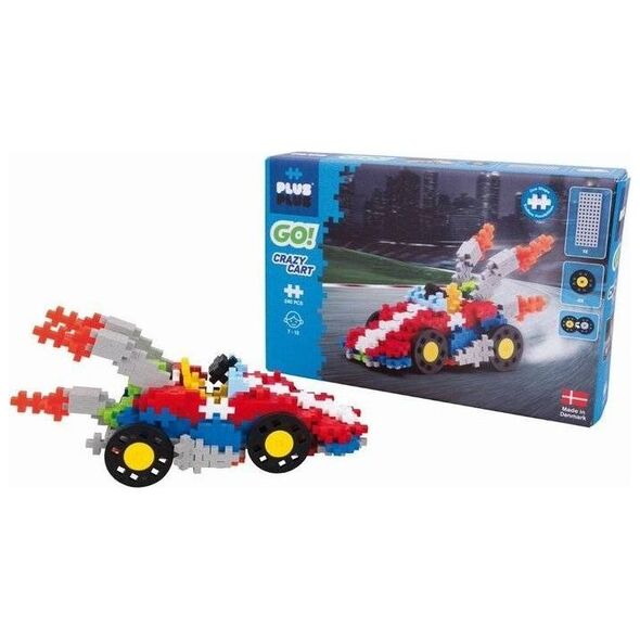 Plus Plus Plus-Plus GO! , Mini Mix 240 szt. Wyścigówka