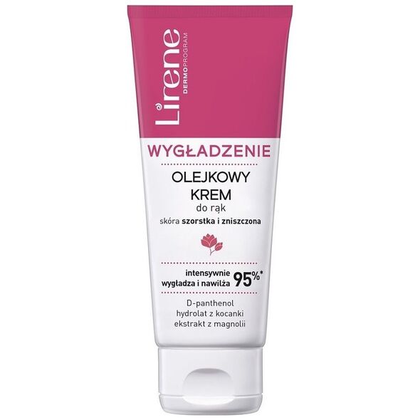 Lirene Wygładzenie olejkowy krem do rąk do skóry szorstkiej i zniszczonej 75ml
