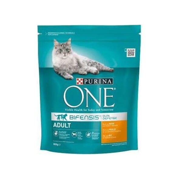 Purina One Cat Adult Karma z kurczakiem dla kota 800g