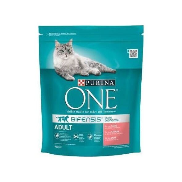 Purina One Cat Adult Karma z łososiem dla kota 800g
